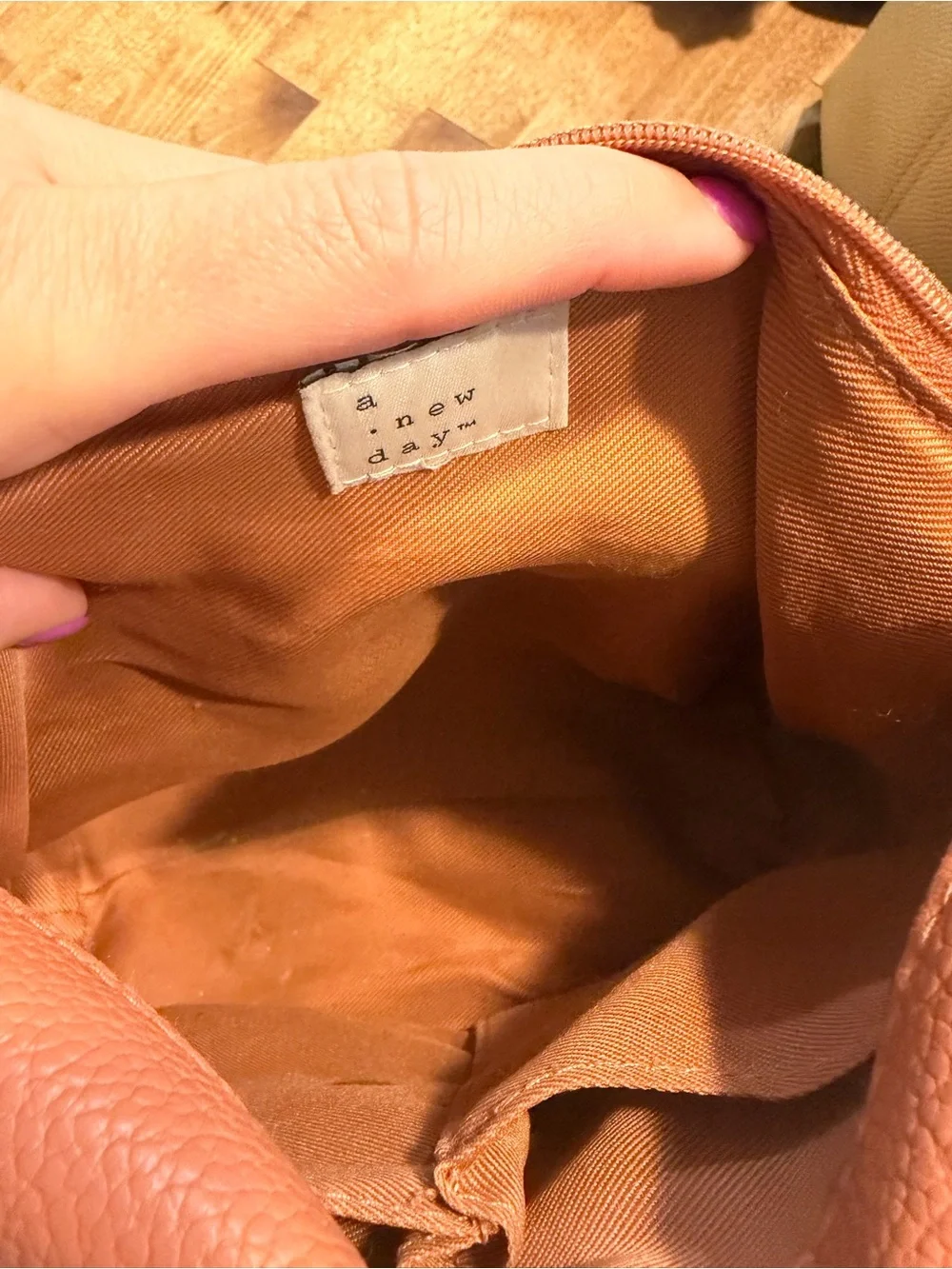 A new day Leather Backpack Purse - Women's Handbag